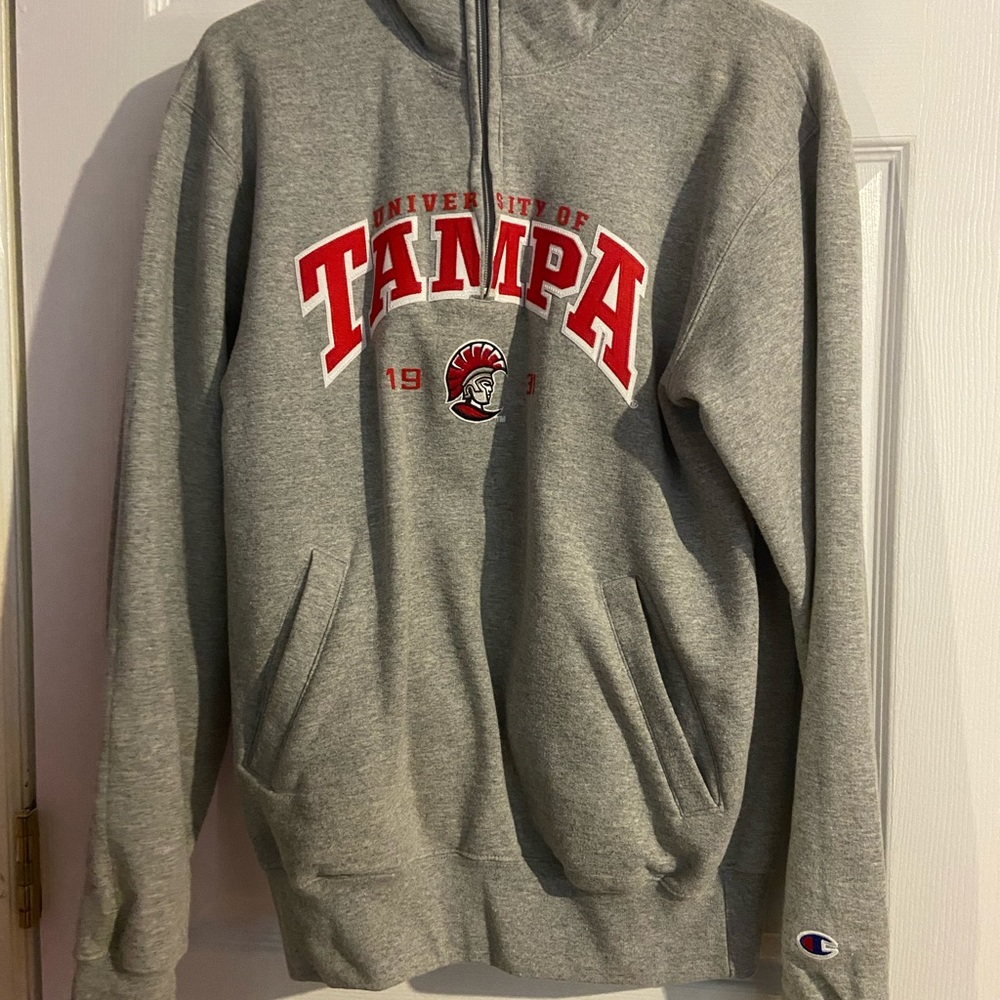 U of Tampa 1/4 Zip Small Champion